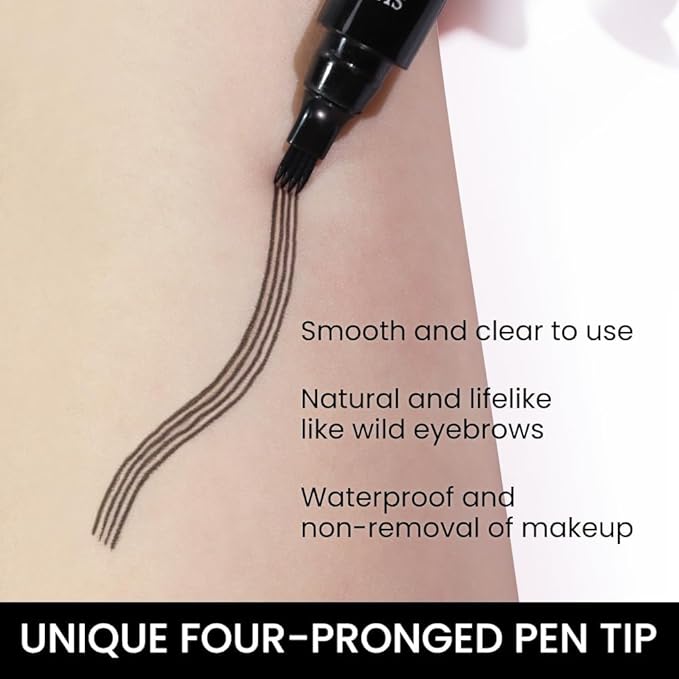 Microblading Waterproof Eyebrow Pen For Brow Shaping & Filling---( But 1 Get 1 Free)