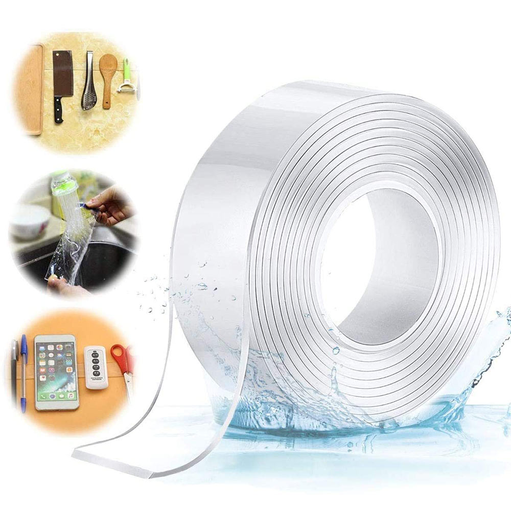Pack Of 2 Super Grip Adhesive Two Sided Tape