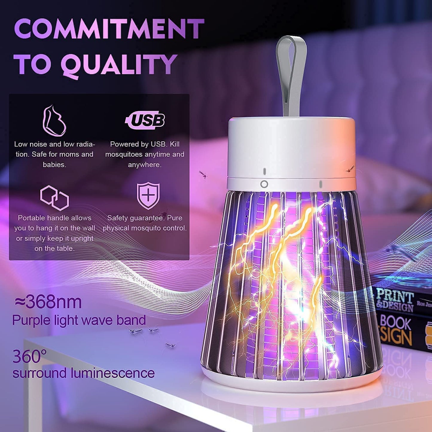 Mosquito Killer Machine Trap Lamp