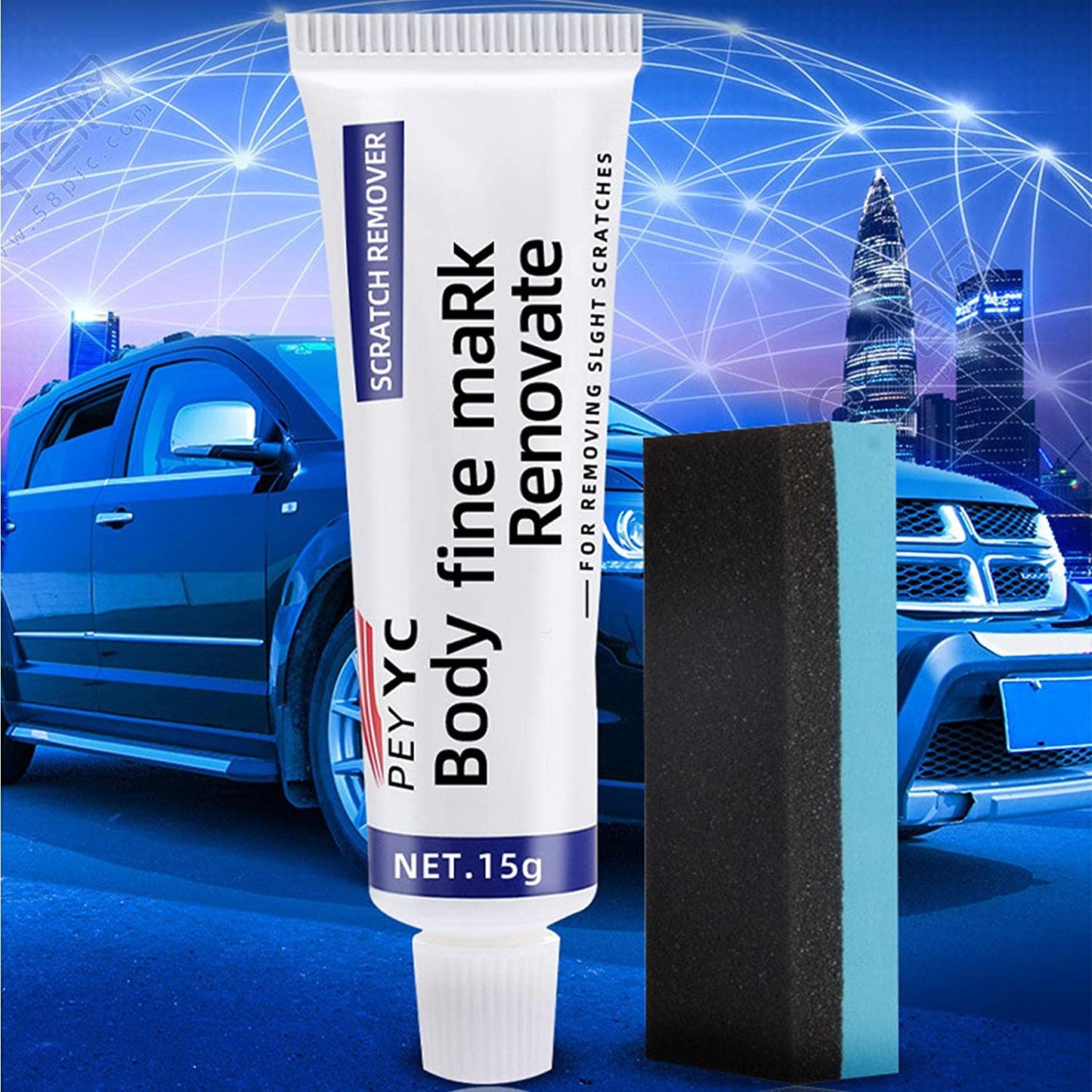 Professional Car Scratch Repair Agent Set of 2