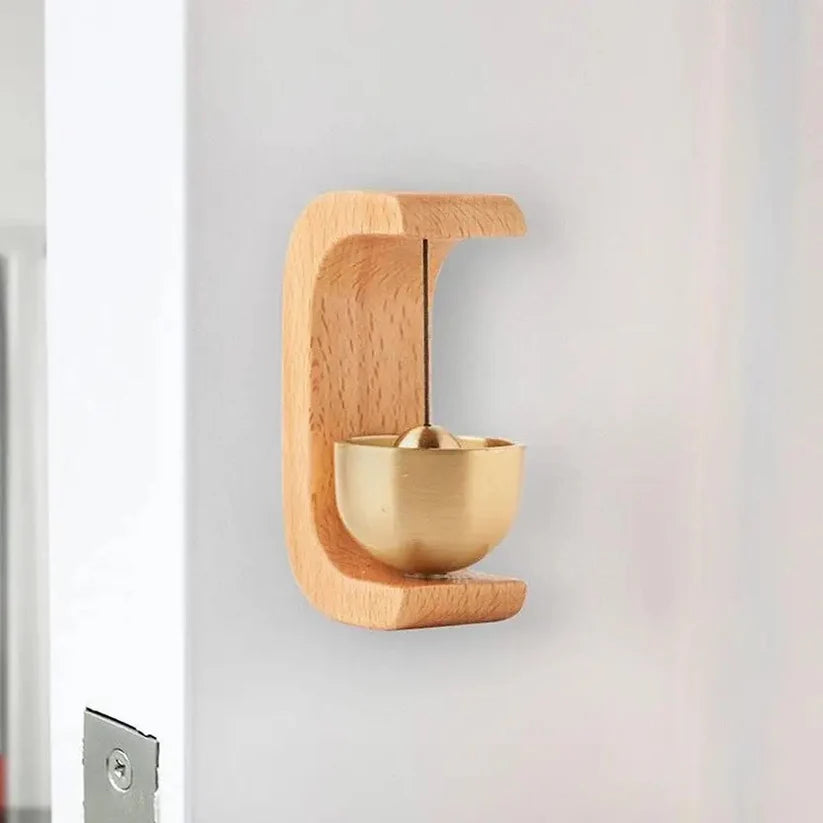 Japanese Style Wooden Door Bell