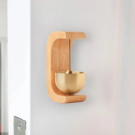 Japanese Style Wooden Door Bell