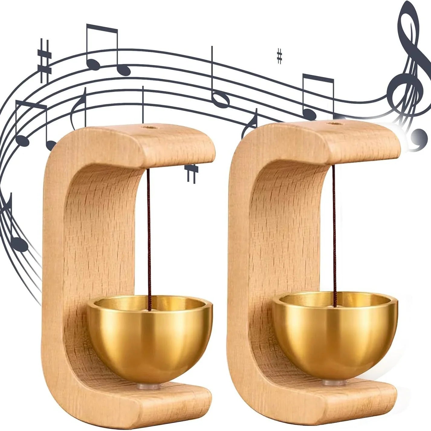 Japanese Style Wooden Door Bell