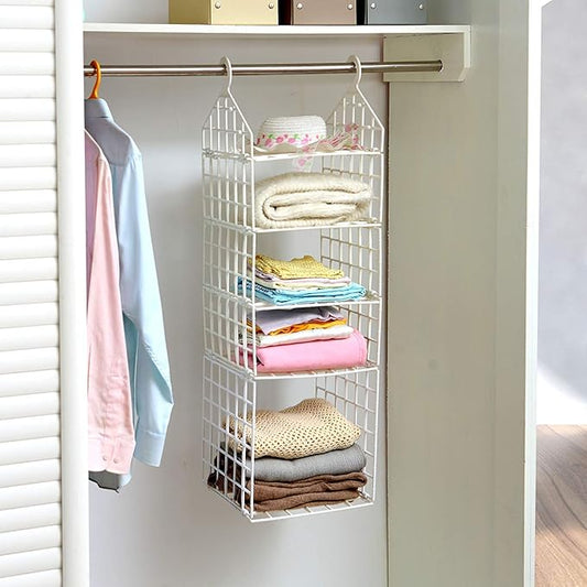 5-layer folding clothes rack- Hanging Organizer