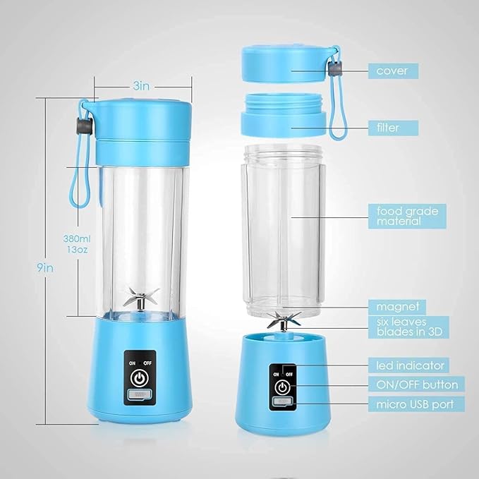 Electric Juicer Bottle Blender Grinder Mixer