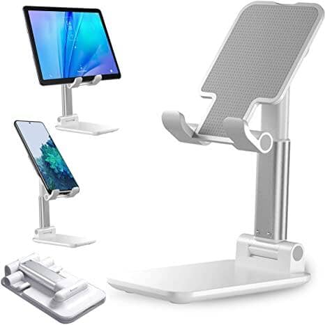 Premium Portable and Height Adjustable Mobile & Tablet Stand