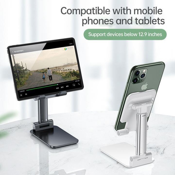 Premium Portable and Height Adjustable Mobile & Tablet Stand