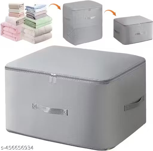 Storage Space Saving Self Compression Organizer
